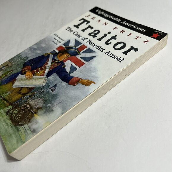Traitor The Case of Benedict Arnold Unforgettable Americans Series by Jean Fritz - Picture 8 of 9